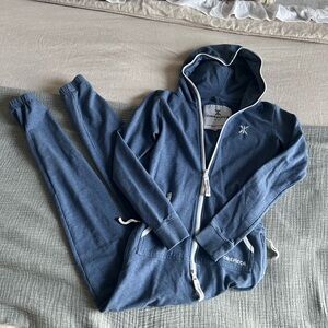 Onepiece Original Fitted Onesie Blue/White